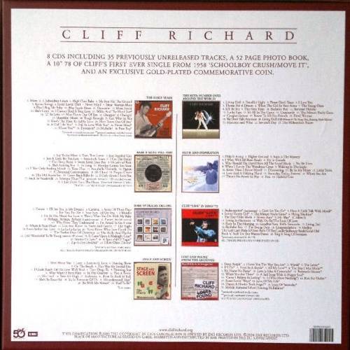 Cliff Richard And They Said It Wouldnt Last : Box Back